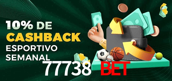 10% de bônus de cashback na 77738 bet